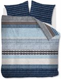 Beddinghouse Jools - Dekbedovertrek - Lits-jumeaux - 240x200/220 cm + 2 kussenslopen 60x70 cm - Blue
