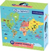 Mudpuppy Onze wereld - 25 stukjes
