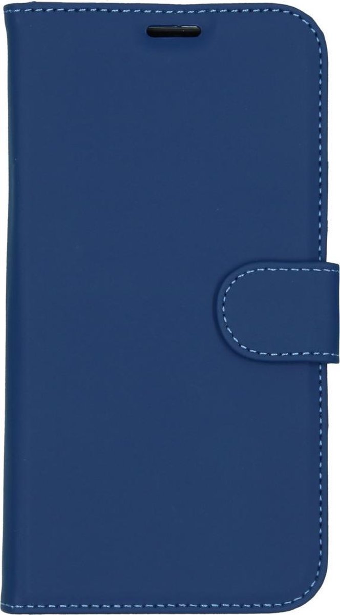 iPhone 11 Hoesje Met Pasjeshouder - Accezz Wallet Softcase Bookcase - Blauw