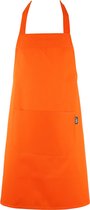 Chaud Devant schort en koksmuts - Oranje - 75 x 100 cm