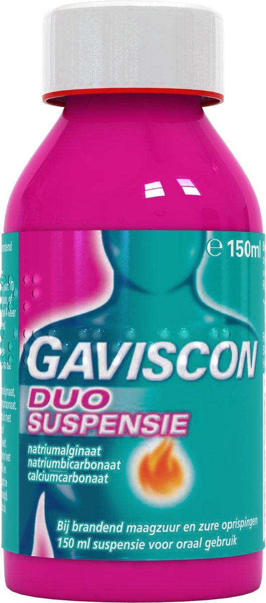 Goedkoopste Gaviscon DUO Suspensie - Maagzuurremmer - 150 ml