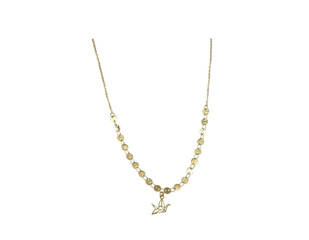 TABOO COLLIER ORIGAMI GOLD