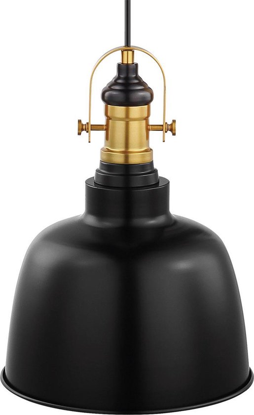 EGLO Vintage Gilwell - Lampe à suspension - 1 lumière - Zwart, Bronze