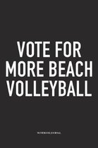 Vote for More Beach Volleyball