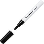 Pilot Pintor Zwarte Verfstift - Extra Fine marker met 0,7mm punt - Inkt op waterbasis - Dekt op elk oppervlak, zelfs de donkerste - Teken, kleur, versier, markeer, schrijf, kalligr