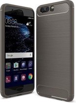 Armor Brushed TPU Case Huawei P10 - Grijs