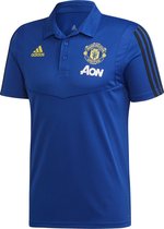 Adidas Manchester United Poloshirt Blauw Heren 19/20