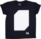 IA Interactief Glow T-shirt voor Kinderen - Super Groen - Zwart - 7-8 Jaar