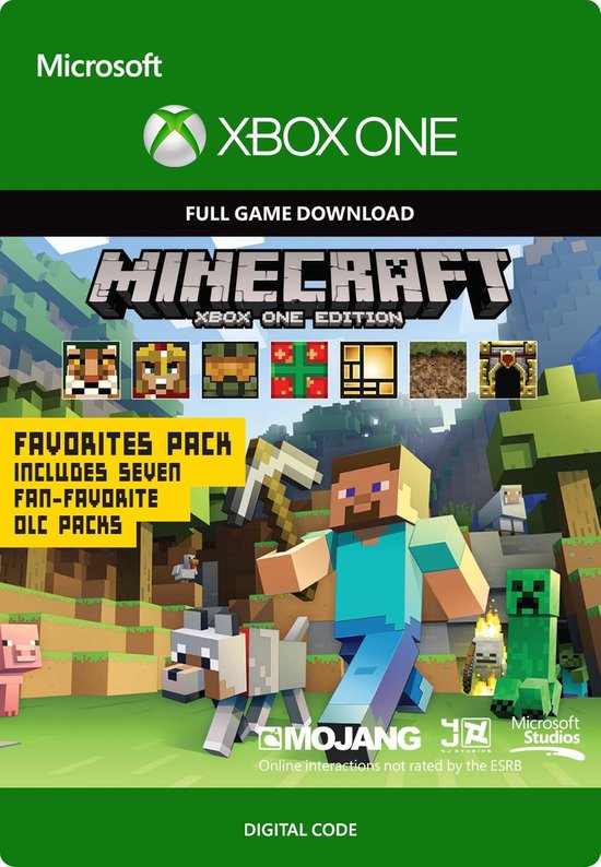 Minecraft: Xbox One Edition - Favorites Pack - Xbox One | bol.com