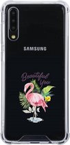 Samsung Galaxy A50 / A50S / A30S Transparant siliconen hoesje (Beautiful you)