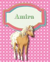 Handwriting and Illustration Story Paper 120 Pages Amira