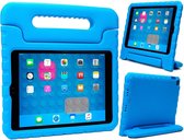Hoes Geschikt voor iPad 2017 Hoes Kinder Hoesje Kids Case Cover Kidsproof - Hoesje Geschikt voor iPad 5 Hoesje Kinder Hoesje - Blauw