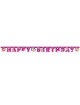AMSCAN - Happy Birthday slinger Barbie Dreamtopia - Decoratie > Muur-, deur- en raamdecoratie
