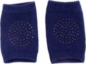 Baby kniebeschermers | anti slip | one size | donker blauw