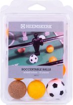 Ballons de baby-foot Heemskerk Assorti en 6 types - par 12 pièces