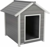 Kerbl Hondenhok Hendry ECO 88x98x101 cm grijs en wit
