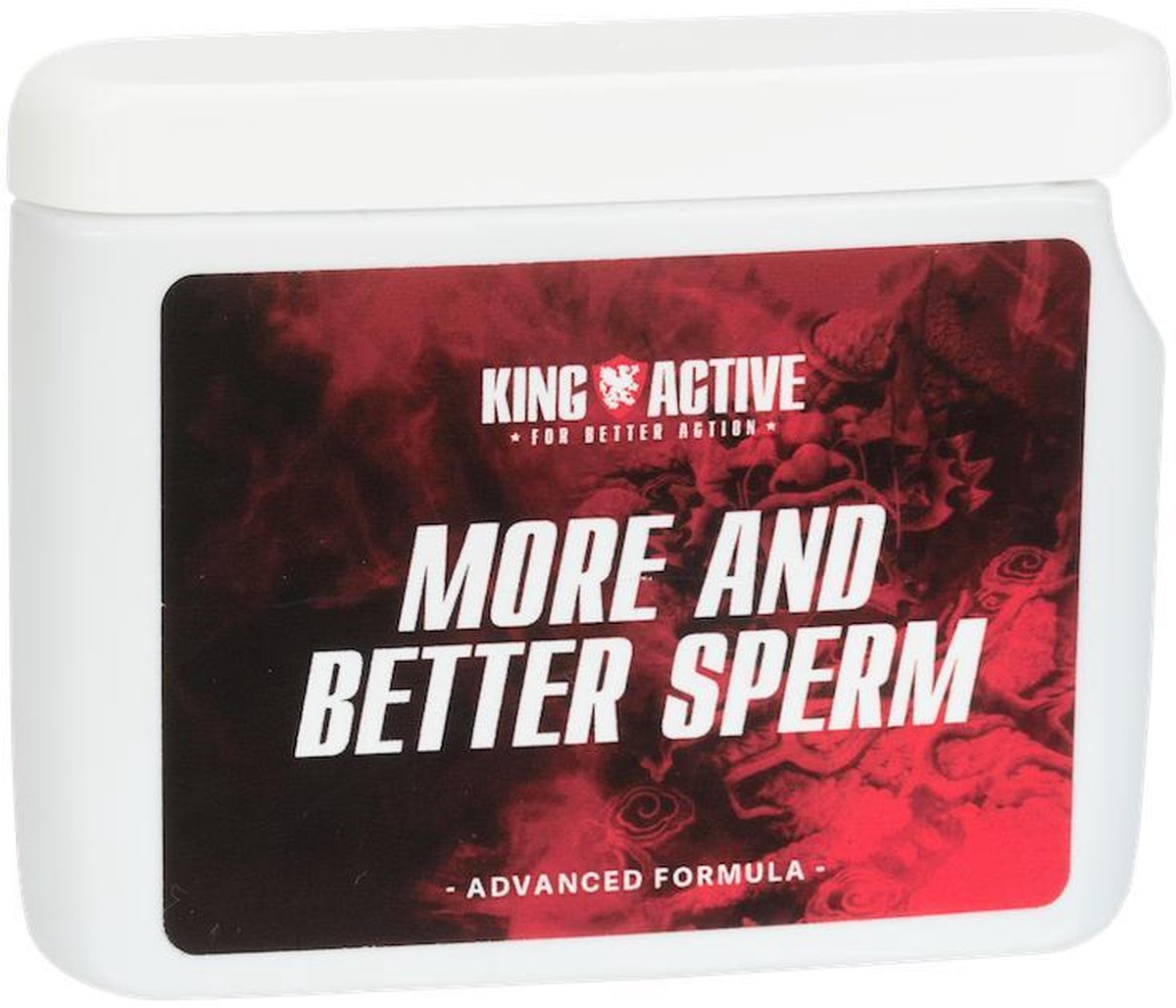 King Active More and better sperm Meer en beter sperma Pillen voor meer sperma .. foto