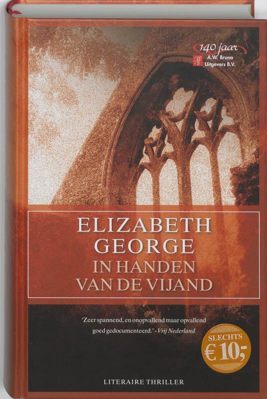In handen van de vijand - Elizabeth George - cover