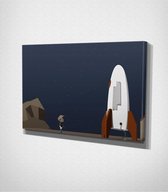 Rocket Canvas | 80x120 cm