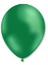 GLOBOLANDIA - Groene metallieken ballonnen van 29 cm