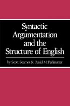 Boek cover Syntactic Argumentation and the Structure of English van Scott Soames