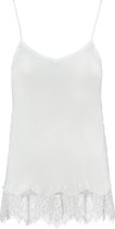 Jikx - zijden top - Freesia Blanc de Blanc - XS