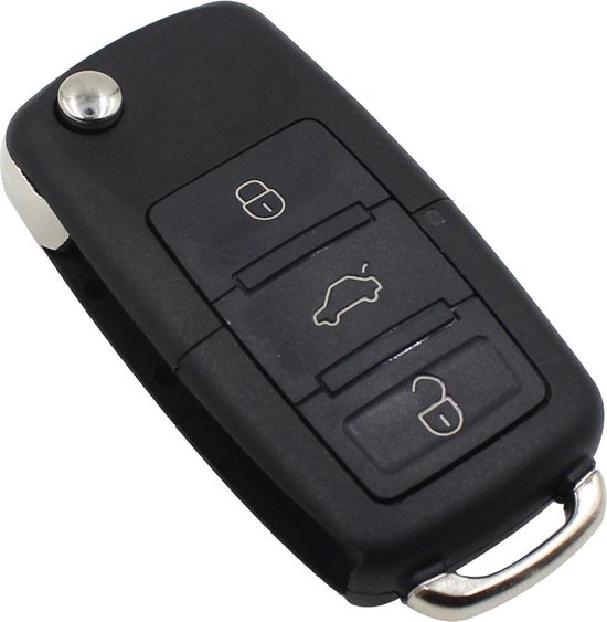 Autosleutelbehuizing - sleutelbehuizing auto - sleutelhoes - - Volkswagen,... | bol.com