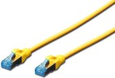 Digitus DK-1532-005/Y - Netwerkkabel - RJ45 - 0.5 m - Geel