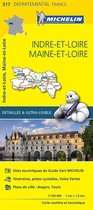Indre & loire / maine 11317 carte ' local ' ( France ) michelin kaart