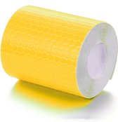 Reflecterende Sticker Tape - Gele reflectie plakband op rol van 200x5cm