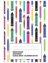 Composition Notebook for School