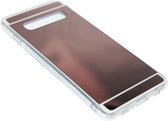 Beige spiegel hoesje Geschikt voor Samsung Galaxy S10e