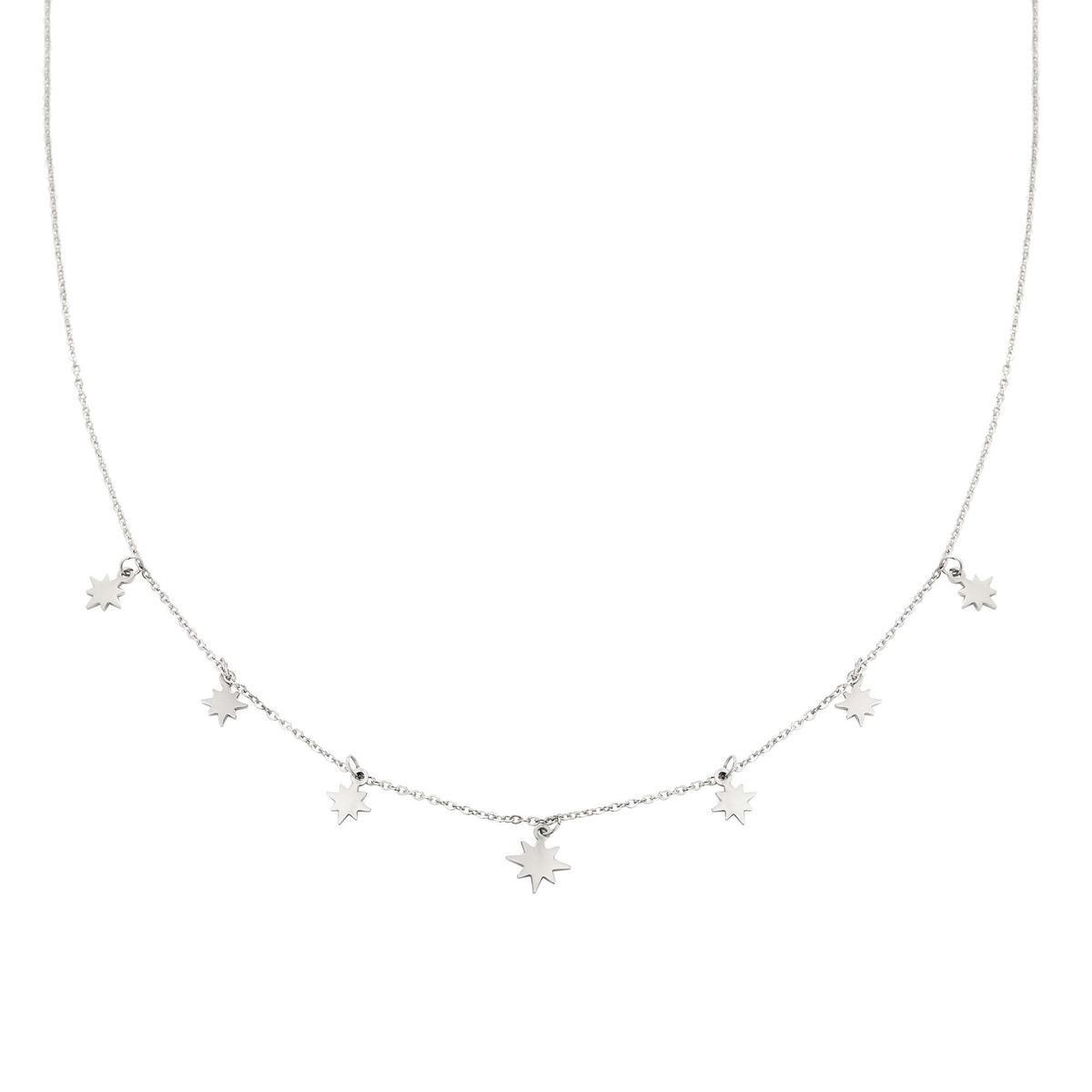 Ketting counting stars - Zilver