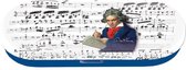 Brillenkoker Beethoven met bladmuziek print