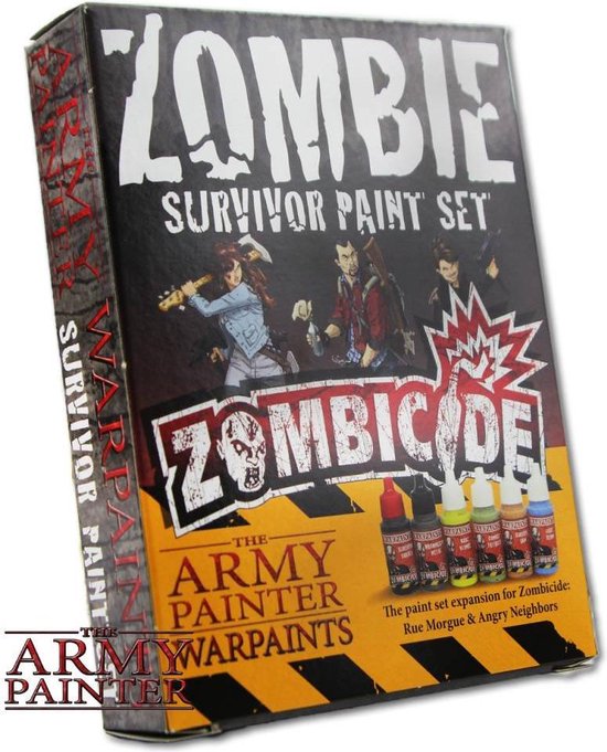 Thumbnail van een extra afbeelding van het spel Zombicide: Zombie Survivor Paint Set