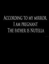 According to my mirror, I am pregnant. The father is Nutella