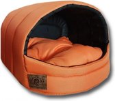 Hondenmand XS - kleine hond - box - hondemand - 39 x 40 x 34 cm - oranje - hondenbed - hondebed