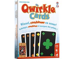 999 Games - Qwirkle Cards - Kaartspel - spelregels in NL en FR