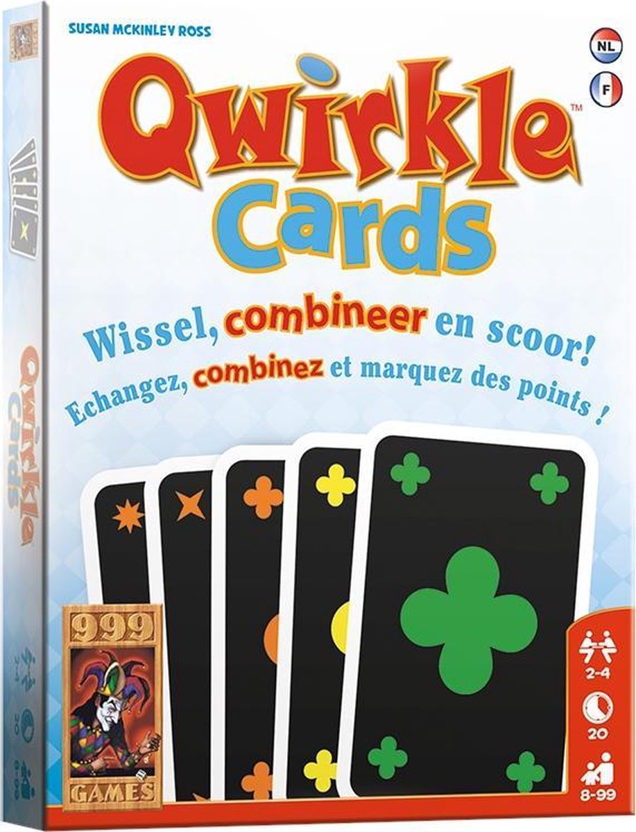 Flitsend Uitgebreid plannen Qwirkle Cards Kaartspel | Games | bol.com