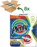 Plenty Superior keukenpapier - 8 x 2 rollen