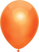 Haza Original Ballonnen Metallic Oranje 10 Stuks