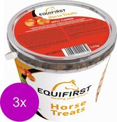 Equifirst Horse Treats Apple 1.5 kg - Paardensnack - 3 x Appel