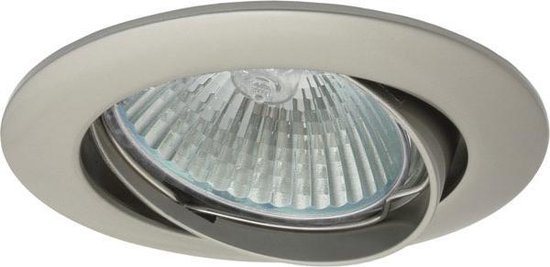 Kanlux VIDI Inbouwspot 1x50W Parel Nikkel 2787