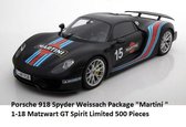 Porsche 918 Spyder Weissach #15 - 1:12 - GT Spirit