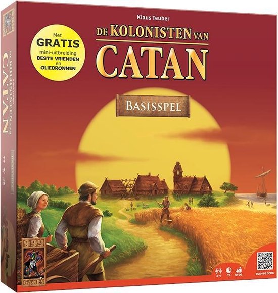De Kolonisten van Catan: Incl Oliebronnen en Beste Vrienden Bordspel |  Games | bol.com