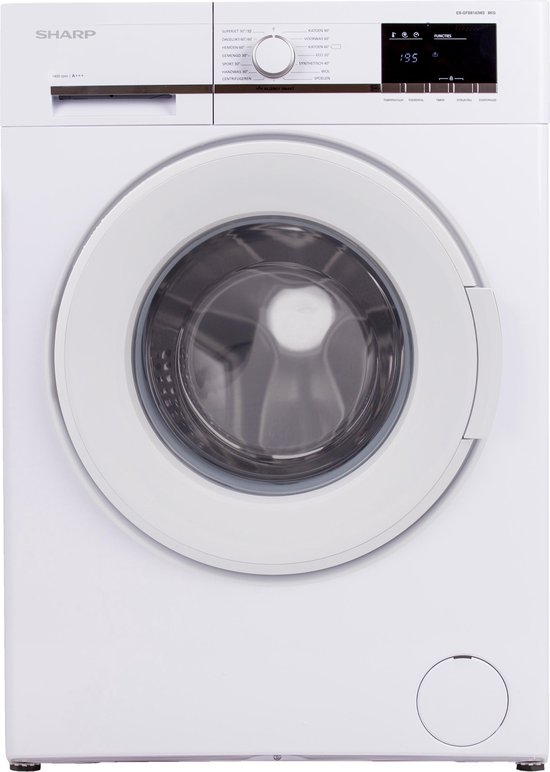 Wasmachine: Sharp ESGFB8143W3BX - Wasmachine, van het merk Sharp