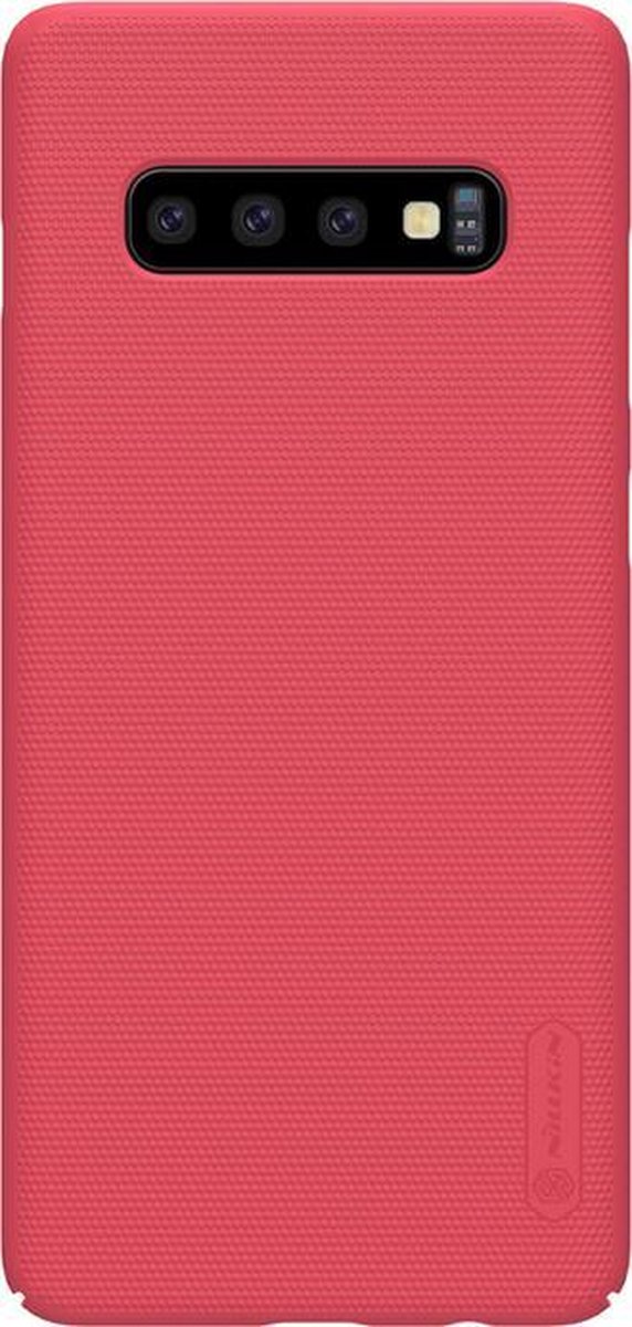 Nillkin FrostedShield Hard Case Samsung Galaxy S10+ (G975) - Rood