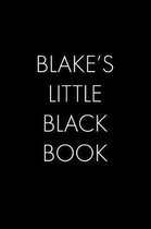 Blake's Little Black Book