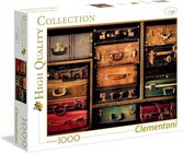 Clementoni Puzzel Travel Suitcases 1000 Stukjes