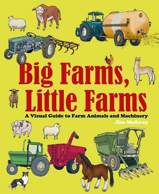 Boek cover Big Farms, Little Farms van Jim Medway